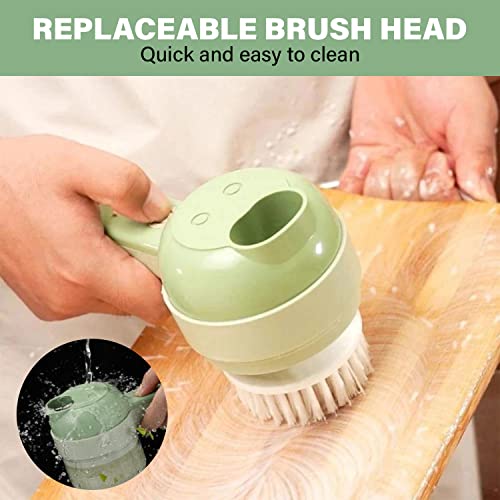 Electric Cleaning Brush 4-in-1 Handheld Kitchen Cleaner Cordless